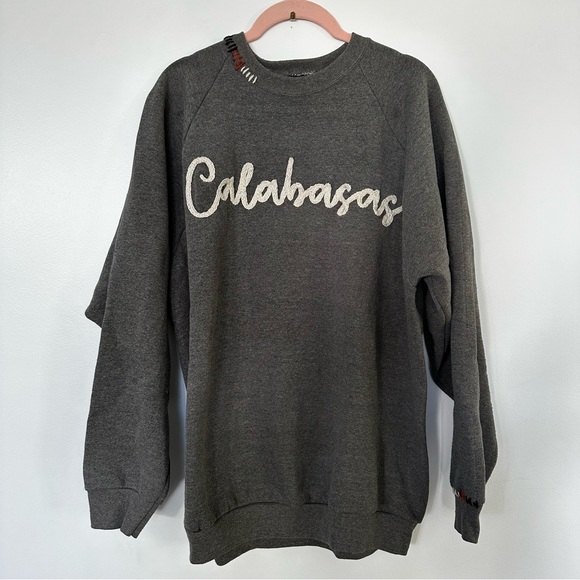 Hand Embroidered Vintage Crew - Calabasas - Picture 3 of 7